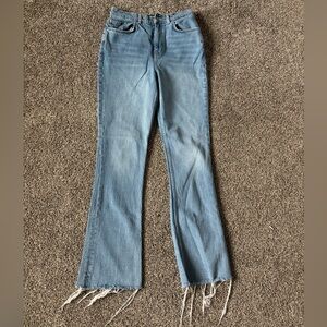 ASOS Light wash mom jeans